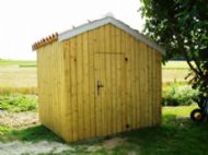 Shed front elevation